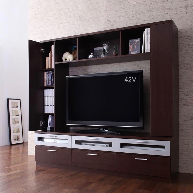 ハイタイプテレビボードミラジオ